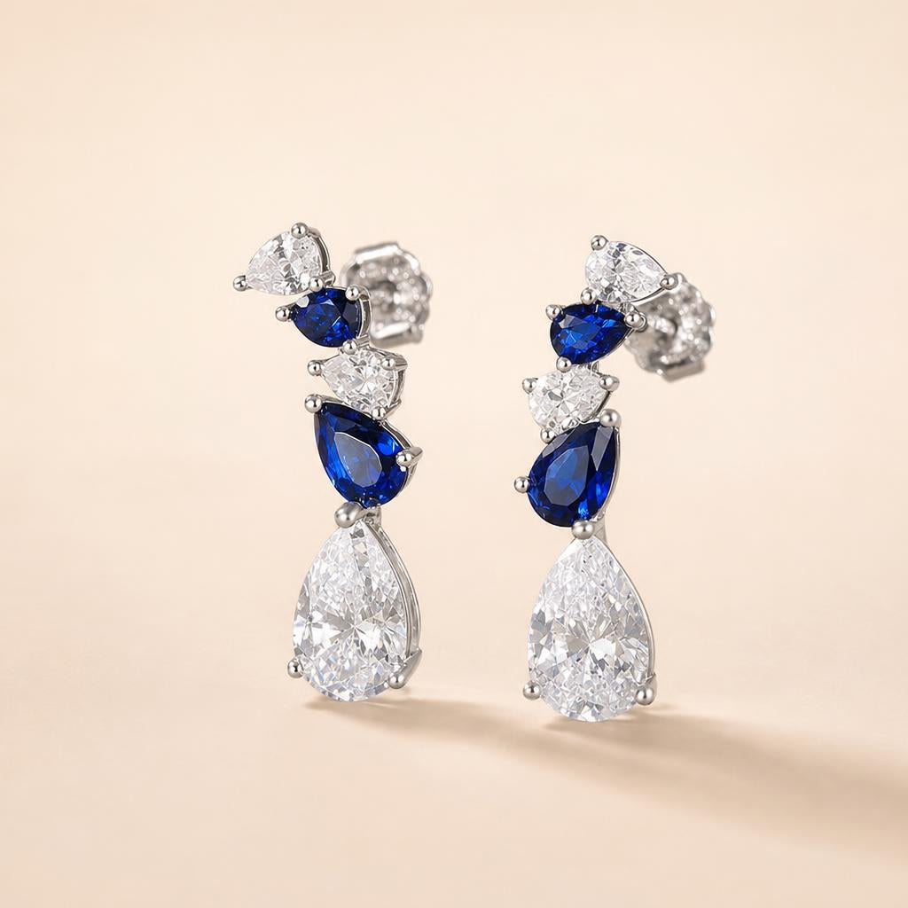 Véu de Noiva Earrings - imagem tratada por IA