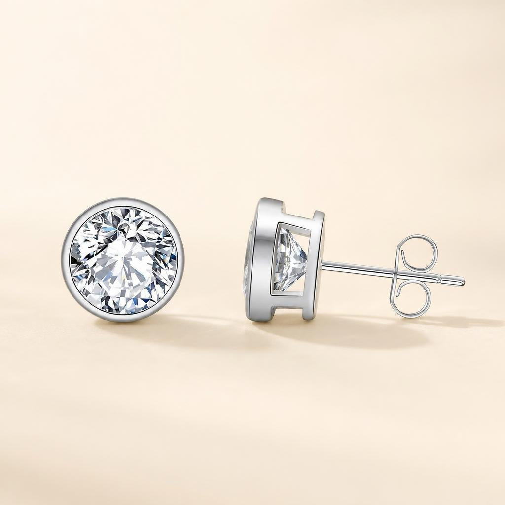 Pedra Branca Earring - imagem tratada por IA