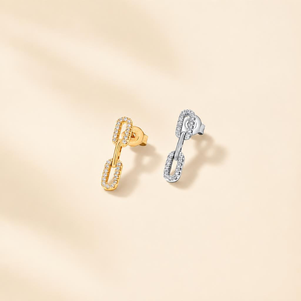 Alvorada Earrings - imagem tratada por IA