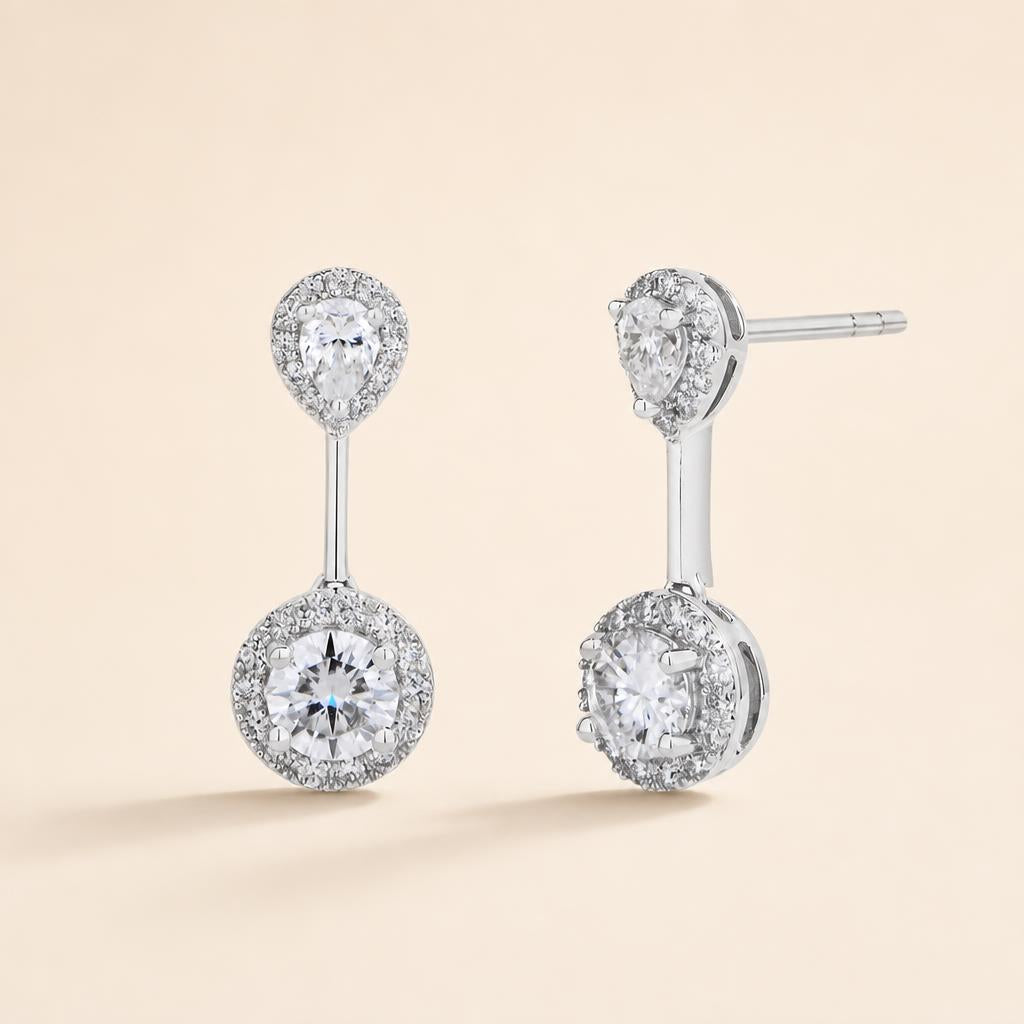 Cascata Earrings - imagem tratada por IA