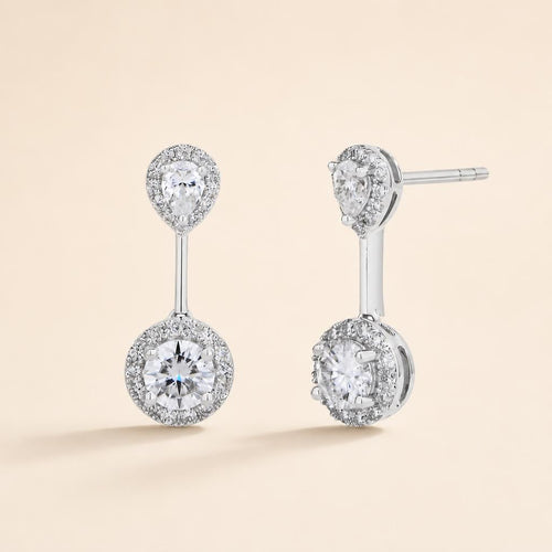 Cascata Earrings - imagem tratada por IA