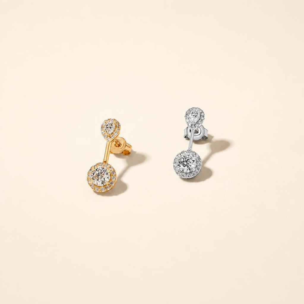 Cascata Earrings - imagem tratada por IA