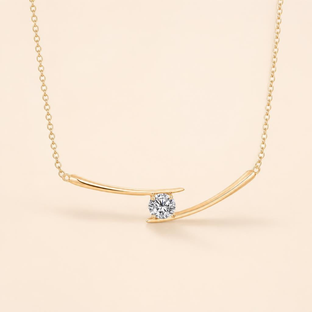 Ponto de Luz Necklace - imagem tratada por IA