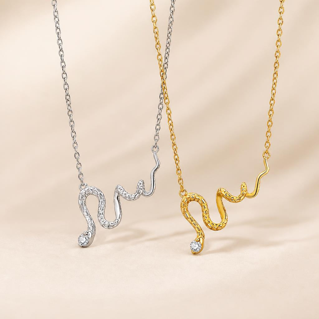Jiboia Necklace - imagem tratada por IA