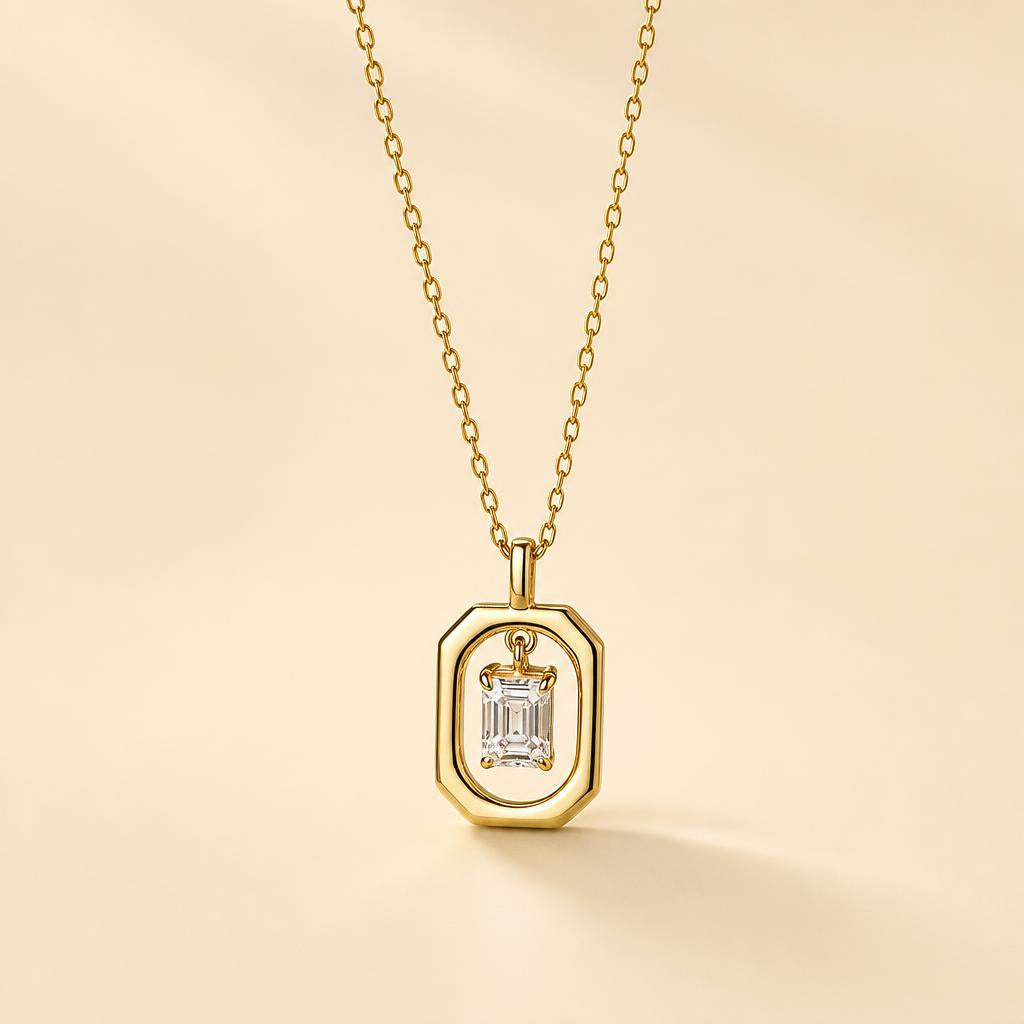 Sol Dourado Necklace - imagem tratada por IA