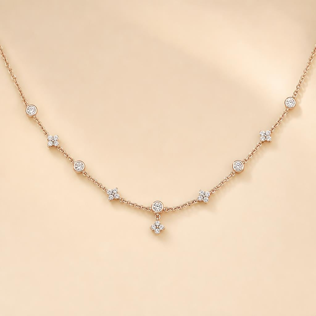 Manacá Necklace - imagem tratada por IA