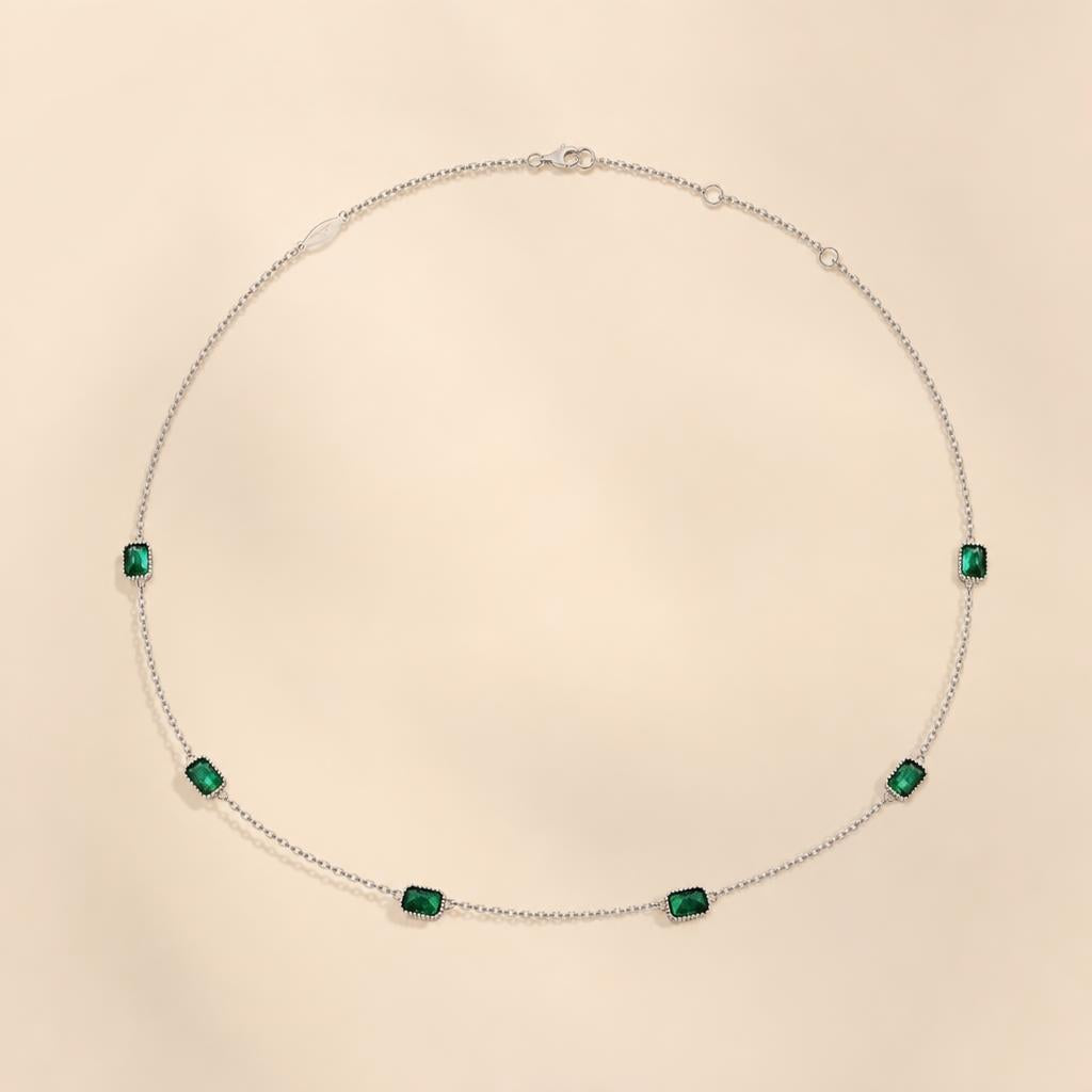 Verde-Ouro Necklace - imagem tratada por IA
