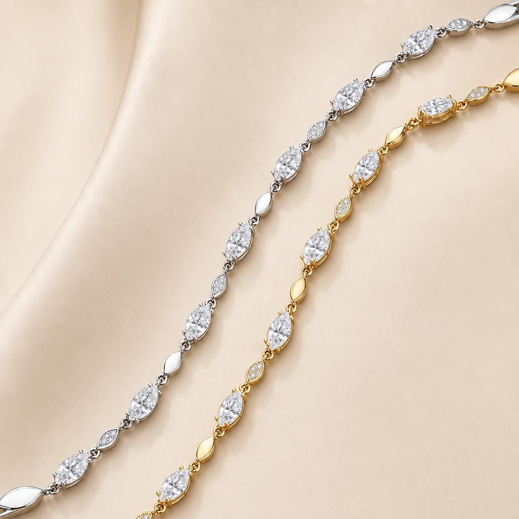 Folha Bracelet - imagem tratada por IA