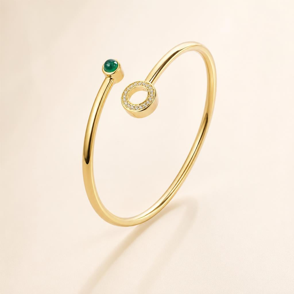 Verde-Ouro Bracelet - imagem tratada por IA