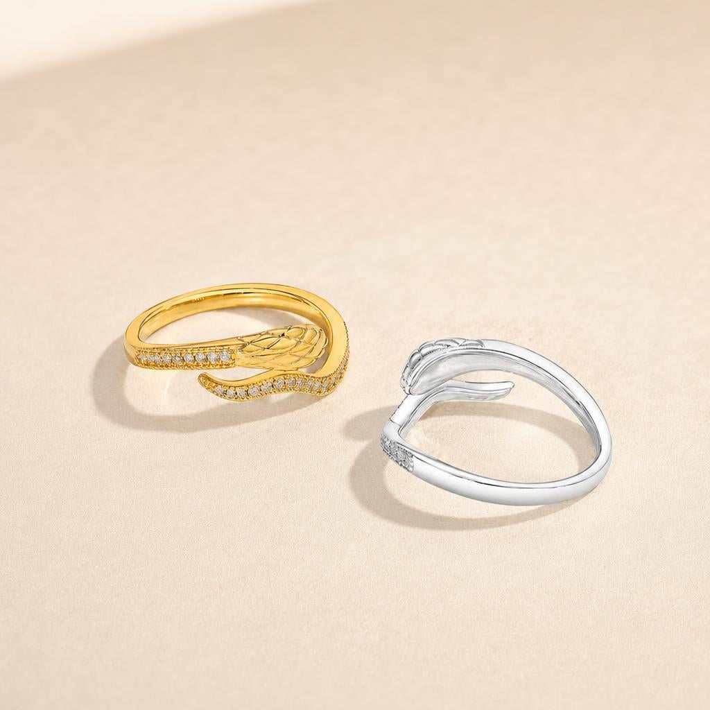 Jiboia Aberta Ring - imagem tratada por IA