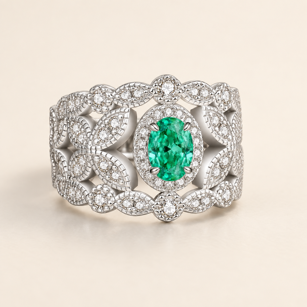 Andiroba Ring – angle 2