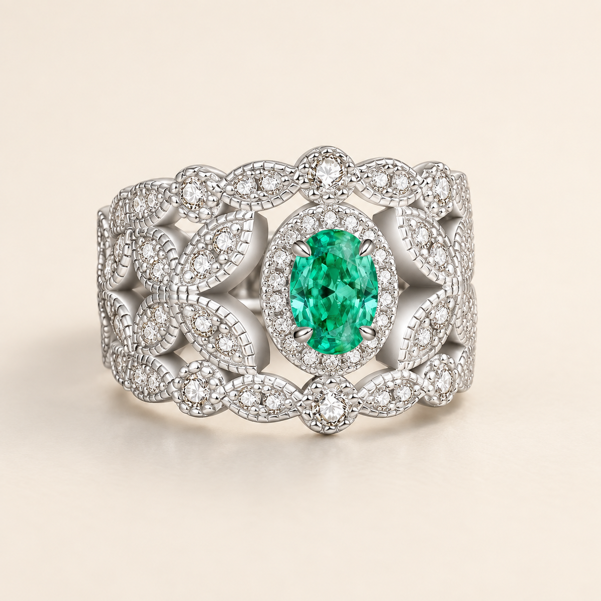 Andiroba Ring – angle 2