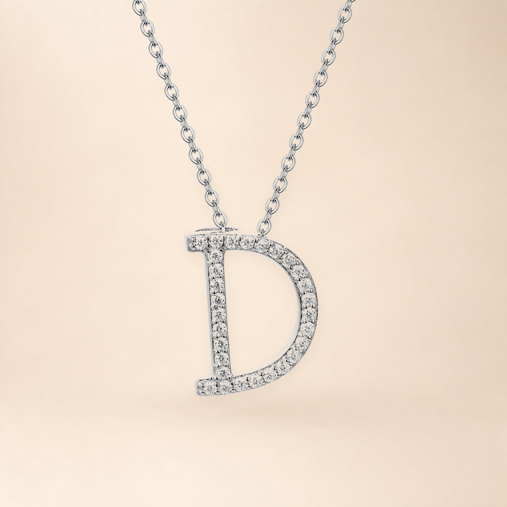 Assinatura Necklace - Letter D