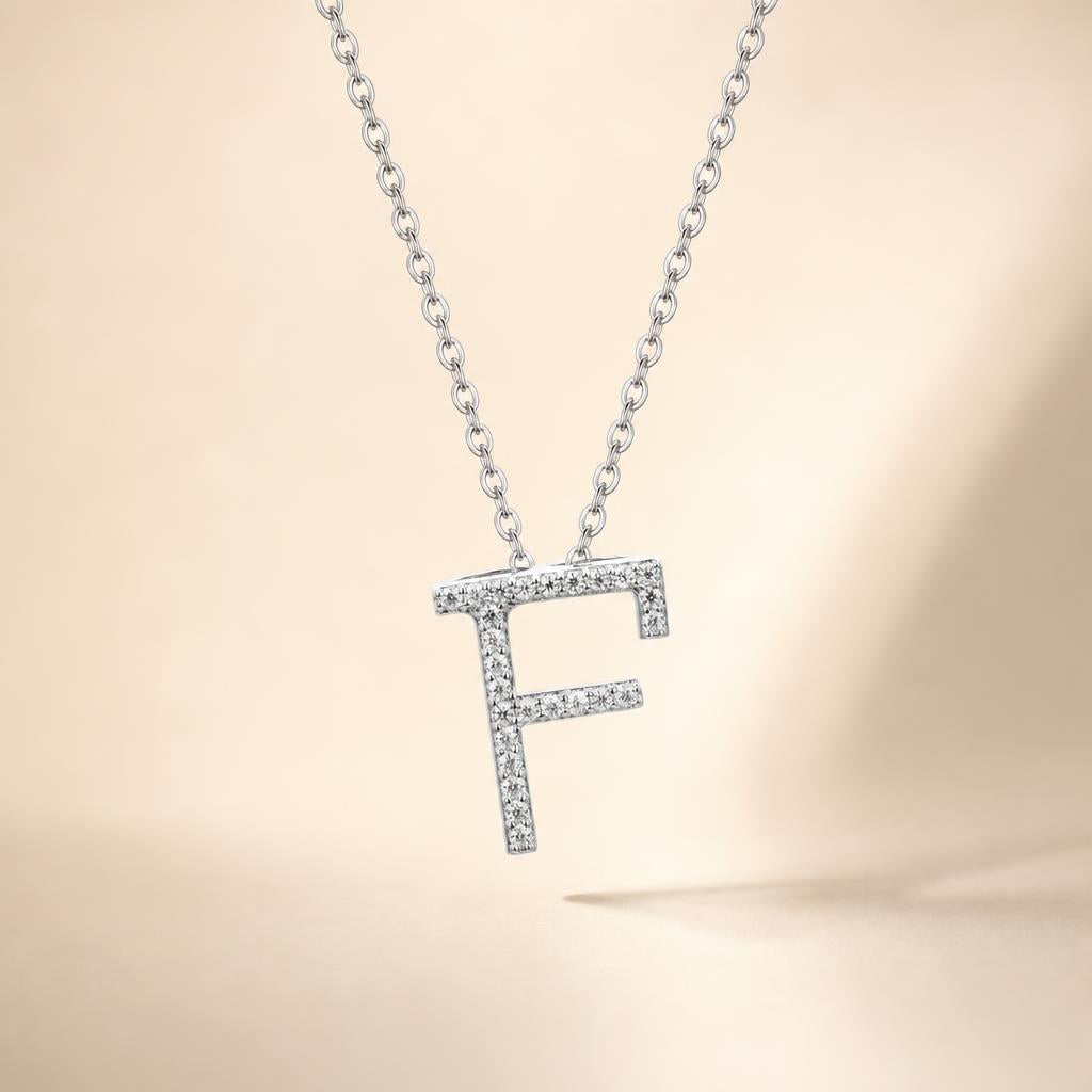 Assinatura Necklace - Letter F