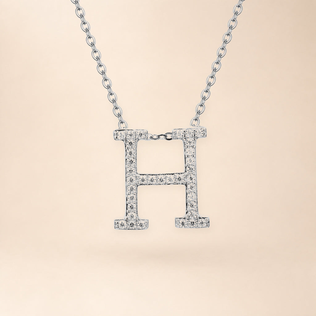 Assinatura Necklace - Letter H