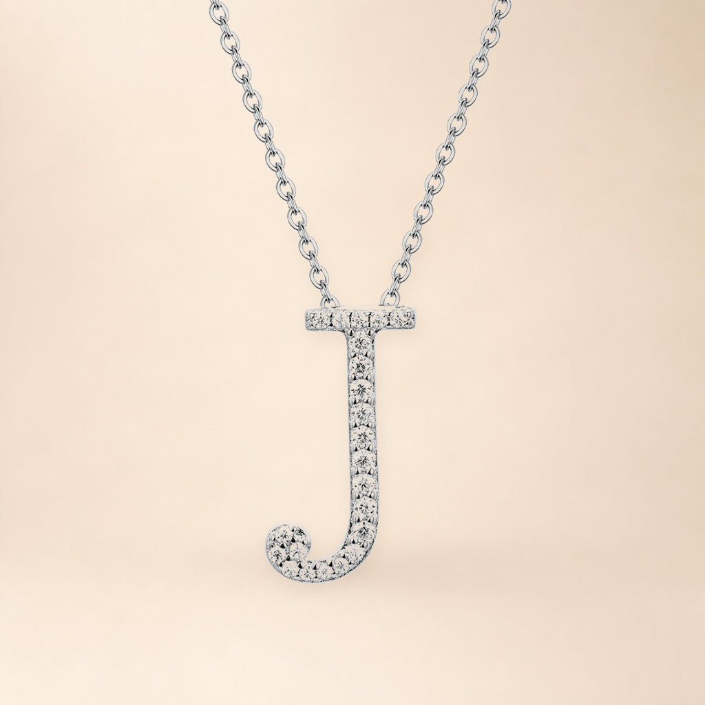 Assinatura Necklace - Letter J