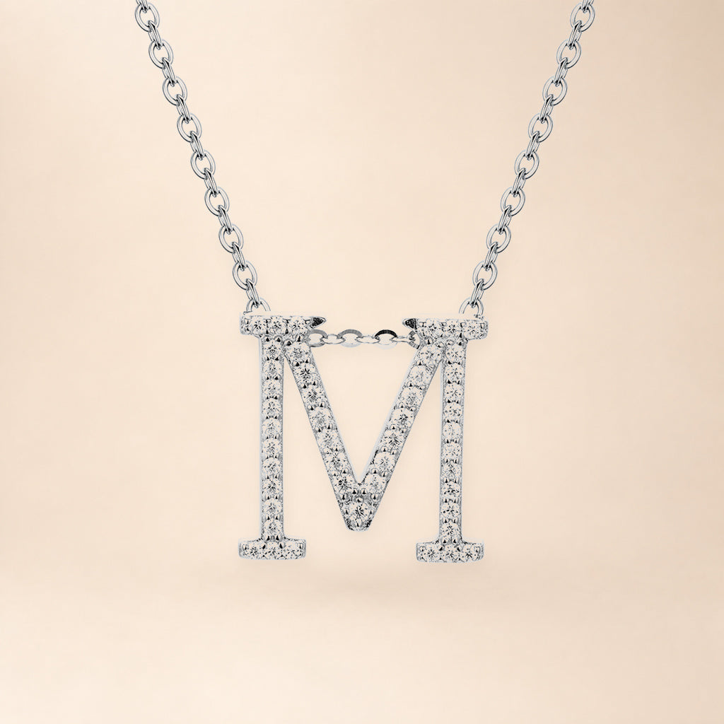 Assinatura Necklace - Letter M