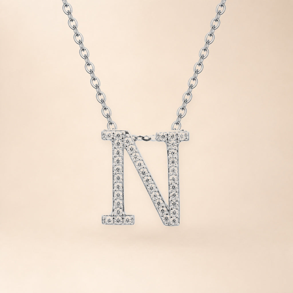 Assinatura Necklace - Letter N