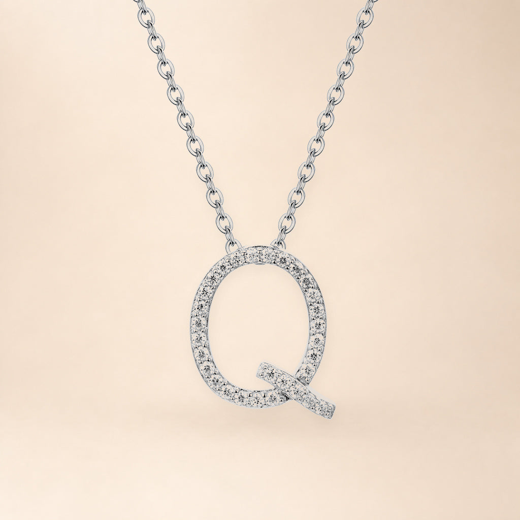 Assinatura Necklace - Letter Q