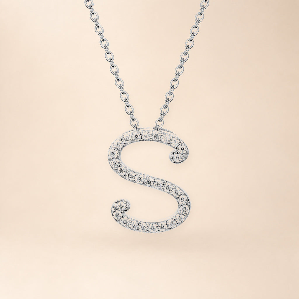 Assinatura Necklace - Letter S