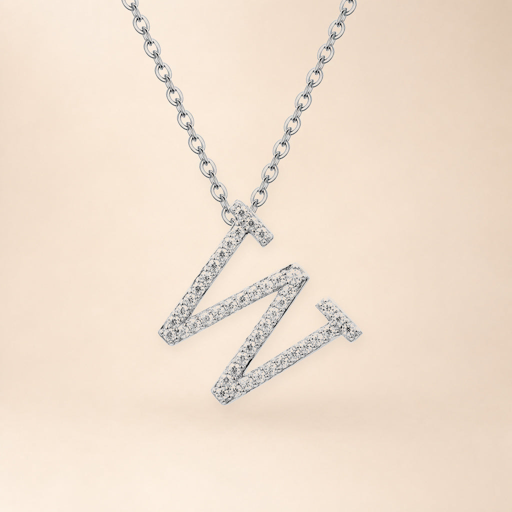 Assinatura Necklace - Letter W