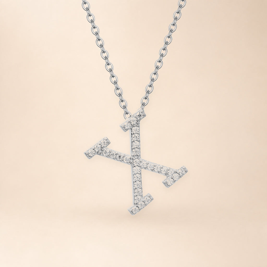 Assinatura Necklace - Letter X
