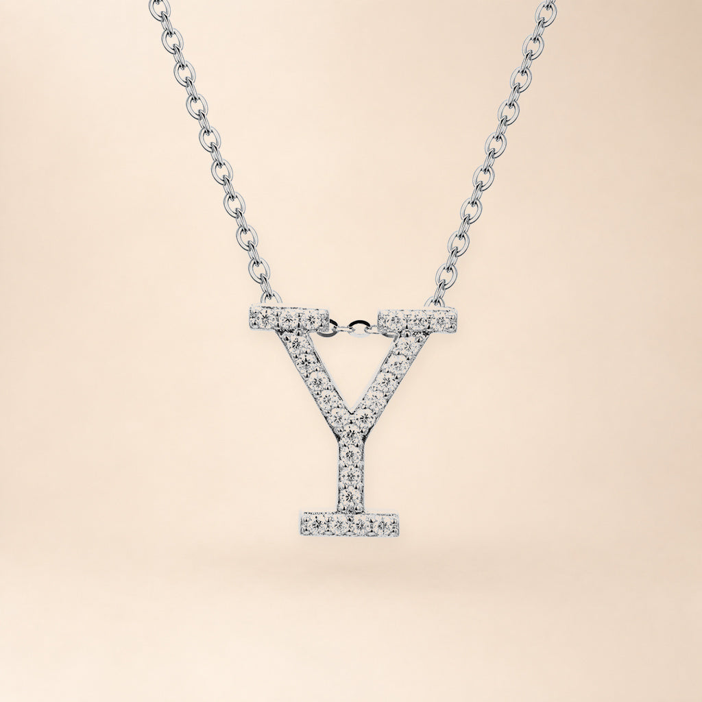 Assinatura Necklace - Letter Y